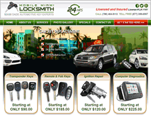 Tablet Screenshot of mobilemiamilocksmith.com